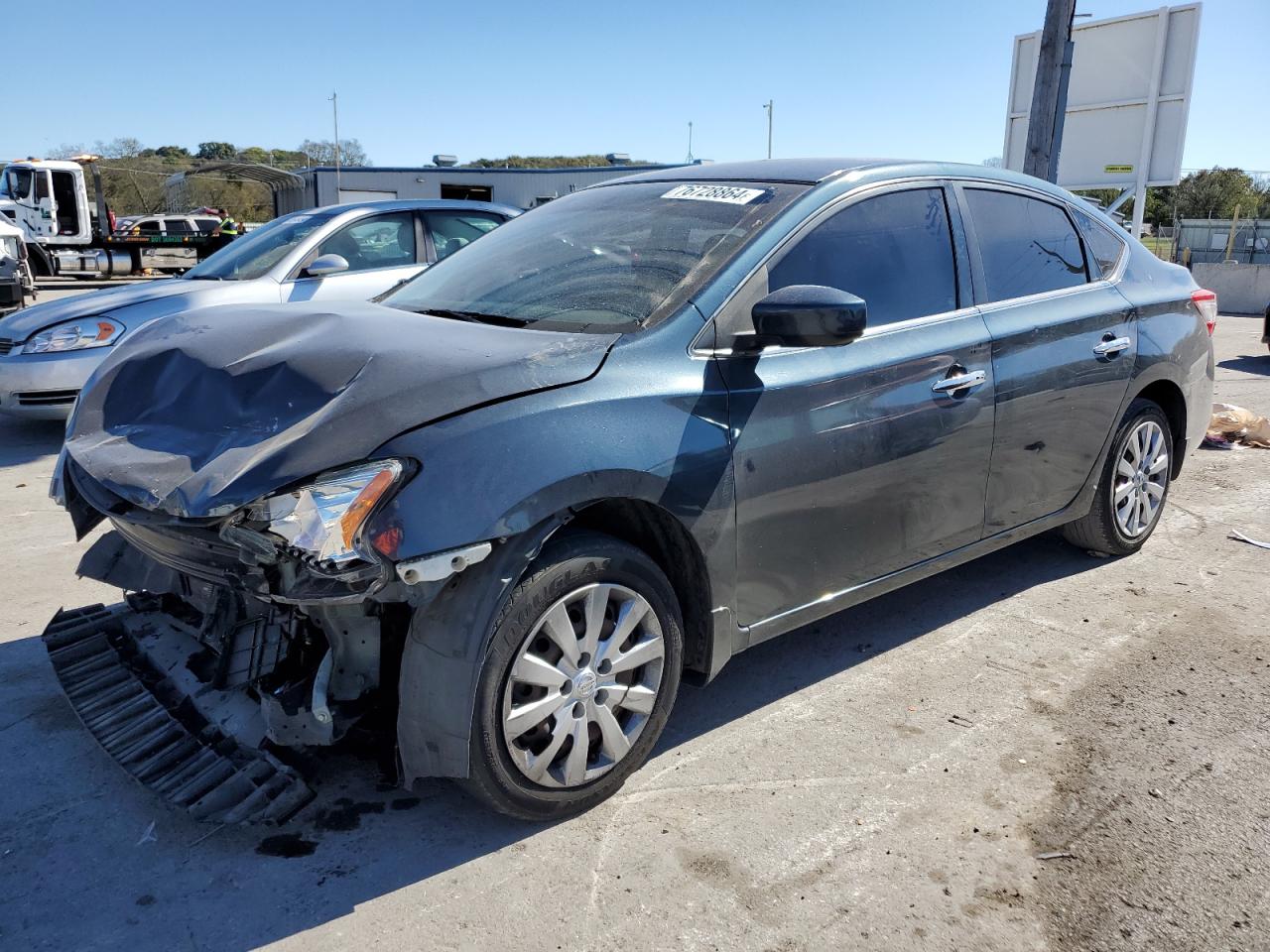 2015 Nissan Sentra VIN 3N1AB7APXFL684623