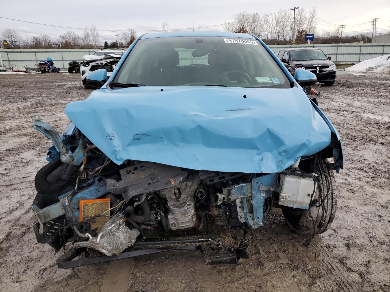 2014 Chevrolet Sonic VIN 1G1JC6SG6E4160126 Copart auction photo, front end damage thumbnail 5