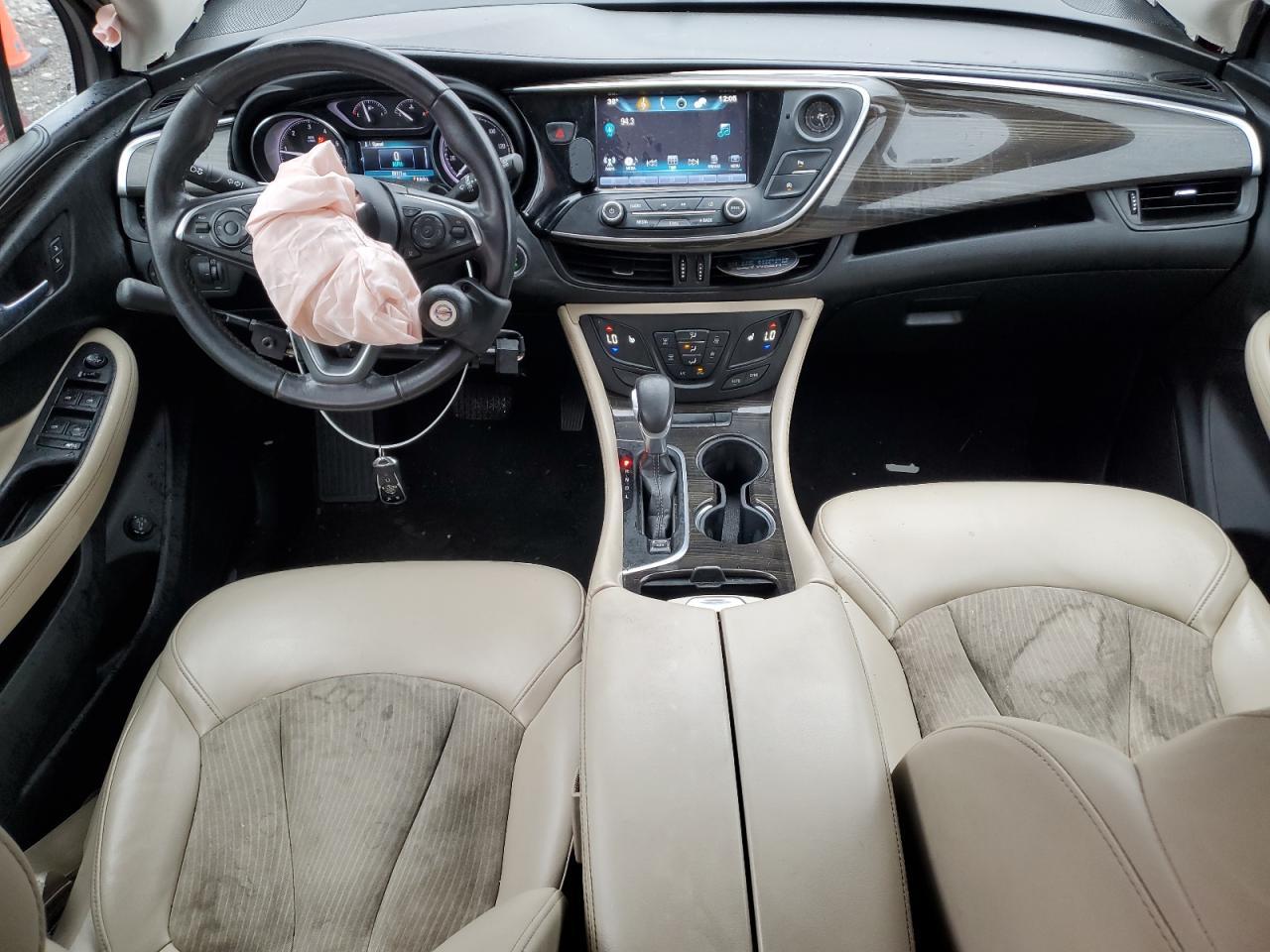 2019 Buick Envision VIN LRBFX1SAXKD142996 Copart auction photo, front end damage thumbnail 8