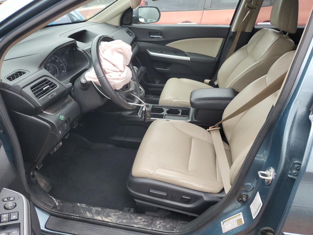 2015 Honda CR-V VIN 2HKRM4H72FH659844 Copart auction photo, front end damage thumbnail 7