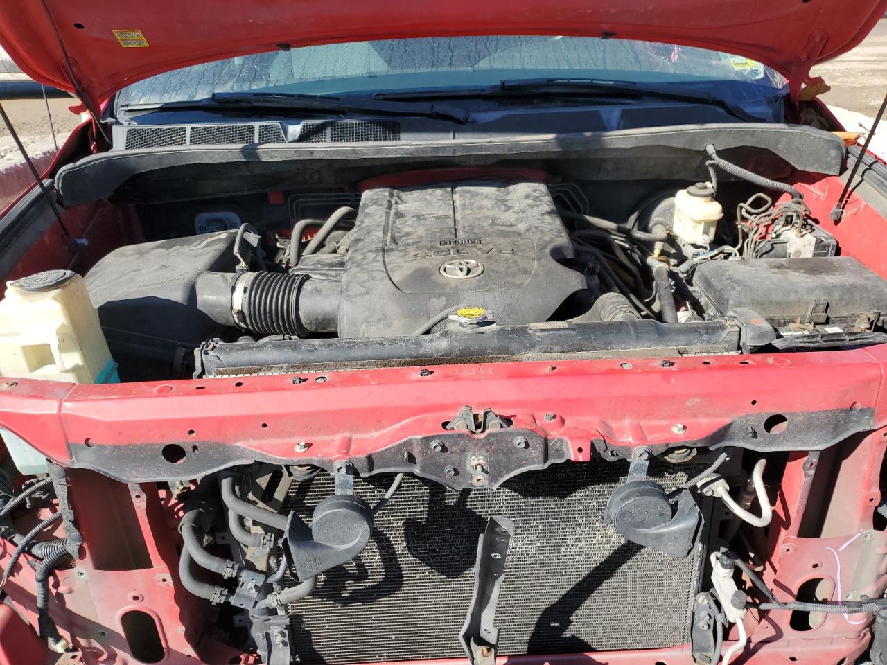 2011 Toyota Tundra VIN 5TFDM5F19BX019580 Copart auction photo, front end damage thumbnail 11