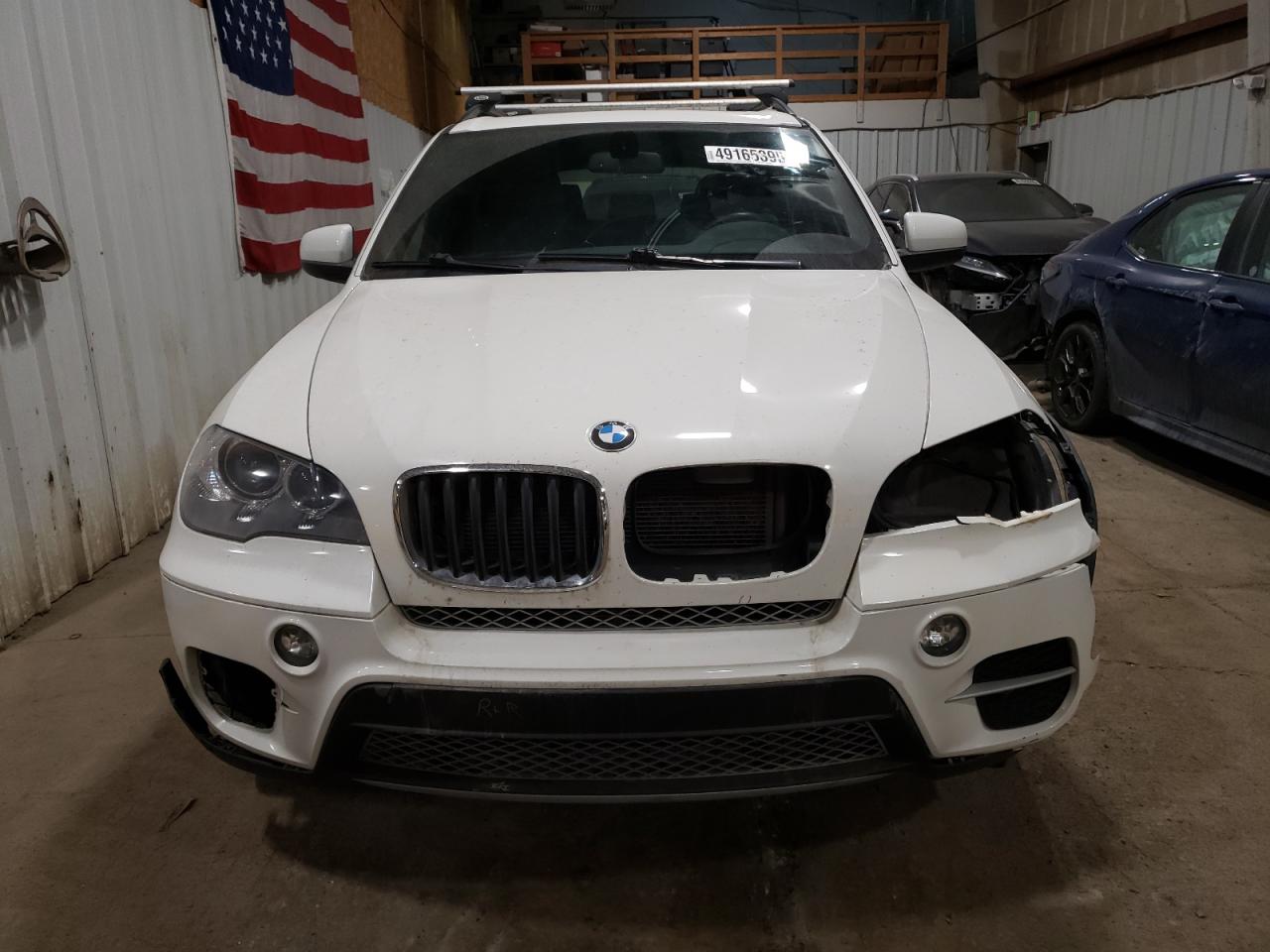 2013 BMW X5 VIN 5UXZV4C51D0G54469 Copart auction photo, front end / all over damage thumbnail 5