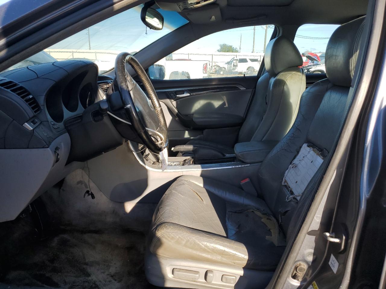 2004 Acura TL VIN 19UUA66284A073192 Copart auction photo, front end / side damage thumbnail 7