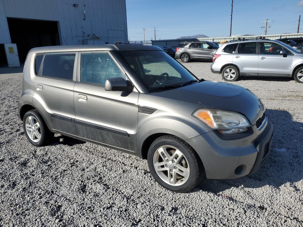 2010 KIA Soul VIN KNDJT2A2XA7151461 Copart auction photo, front end / side damage thumbnail 4