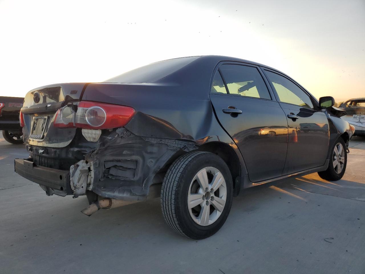 2011 Toyota Corolla VIN JTDBU4EE1B9141294 Copart auction photo, front end / rear end damage thumbnail 3