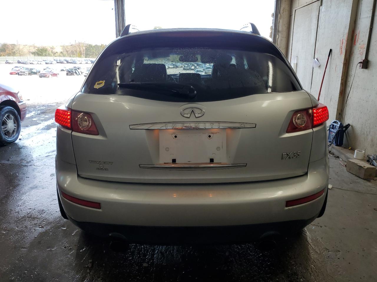 2007 Infiniti FX VIN JNRAS08W17X210146 Copart auction photo, front end damage thumbnail 6
