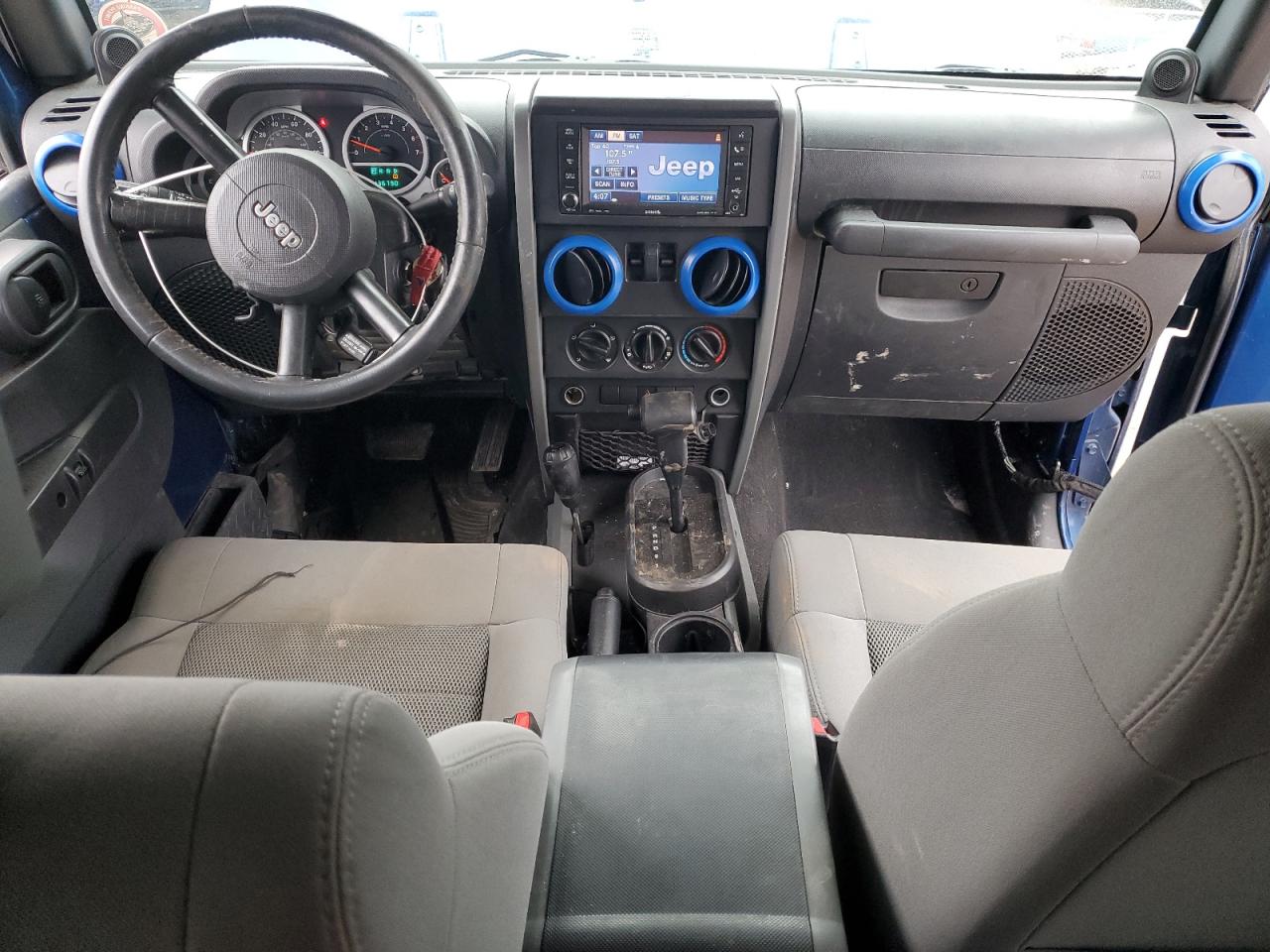 2009 Jeep Wrangler VIN 1J4FA54199L773157 Copart auction photo, all over damage thumbnail 8