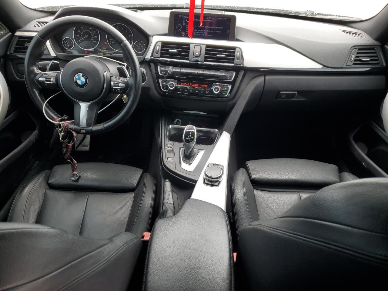 2015 BMW 4er VIN WBA4B1C53FD955219 Copart auction photo, water/flood damage thumbnail 8