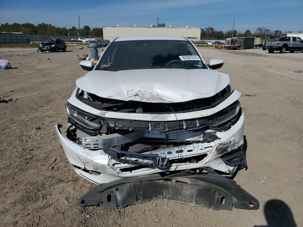 2021 Honda Insight VIN 19XZE4F59ME003981 Copart auction photo, front end / minor dent/scratches damage thumbnail 5