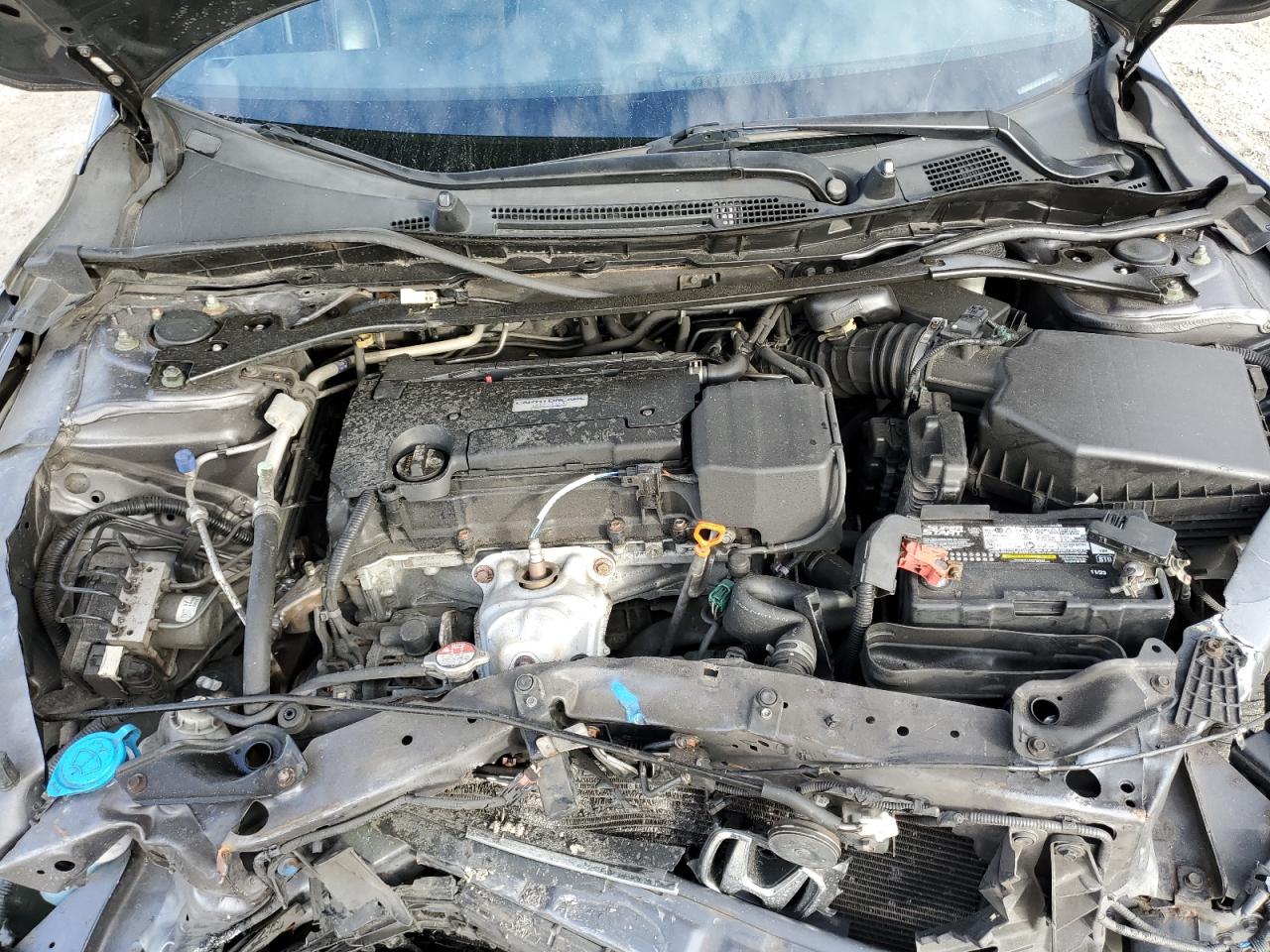 2017 Honda Accord VIN 1HGCR2F55HA013108 Copart auction photo, front end / mechanical damage thumbnail 11