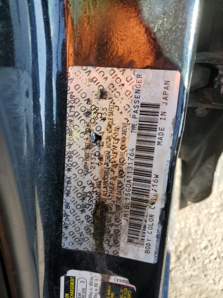 2010 Mazda 3 VIN JM1BL1SG0A1131764 Copart auction photo, rear end / minor dent/scratches damage thumbnail 12