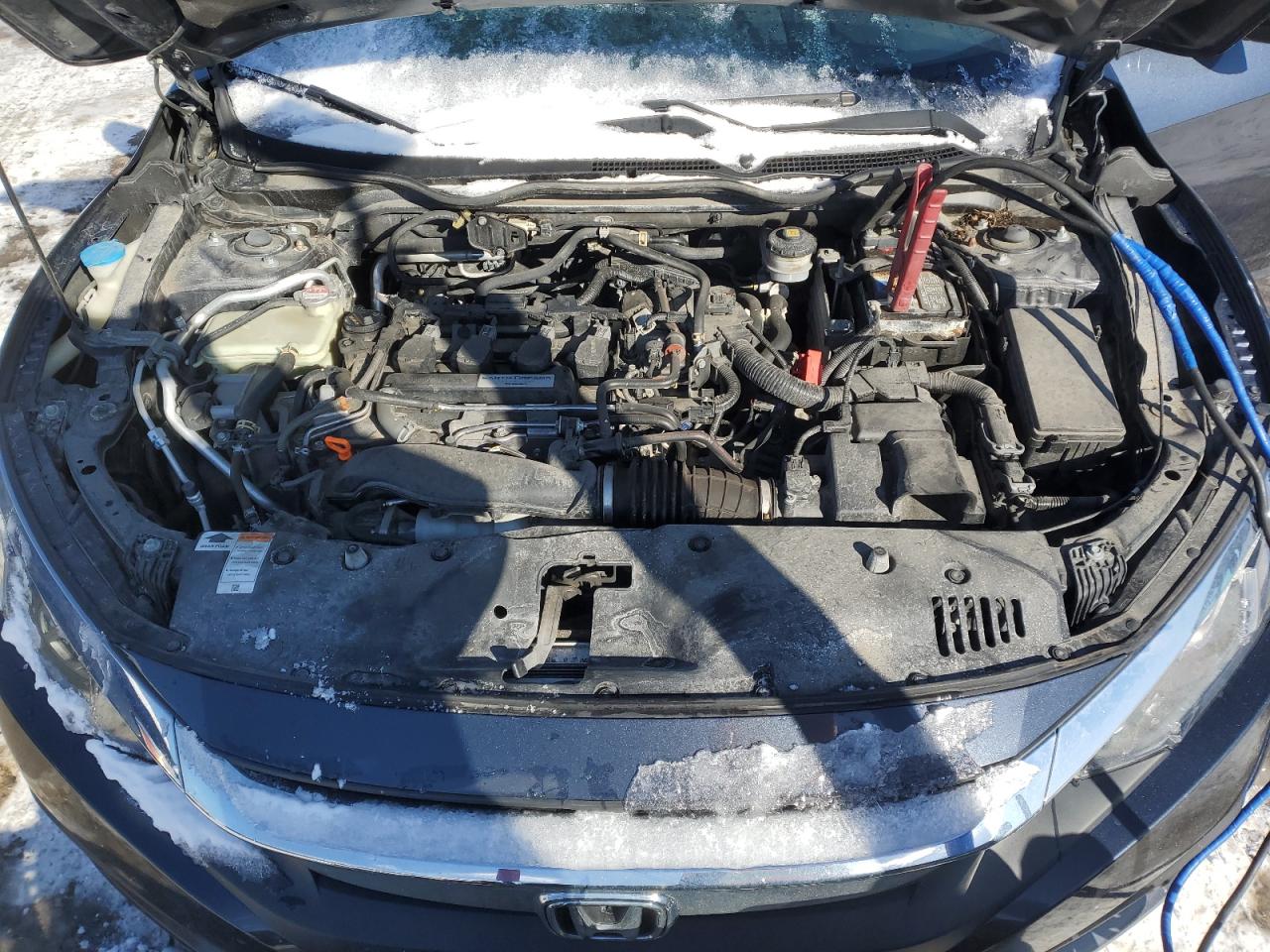 2018 Honda Civic VIN JHMFC1F89JX018234 Copart auction photo, rear end damage thumbnail 11
