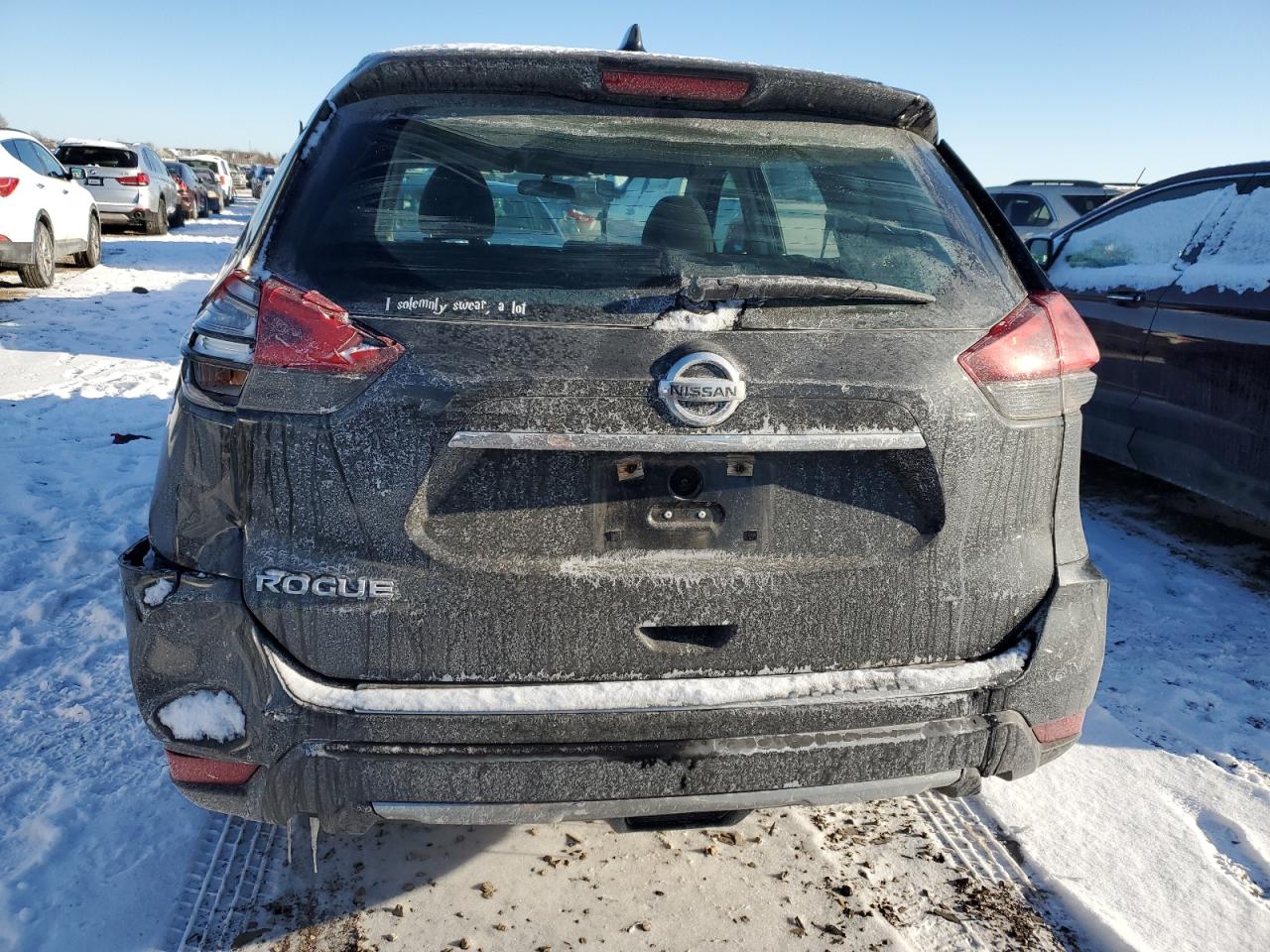 2017 Nissan Rogue VIN 5N1AT2MT5HC746820 Copart auction photo, rear end damage thumbnail 6