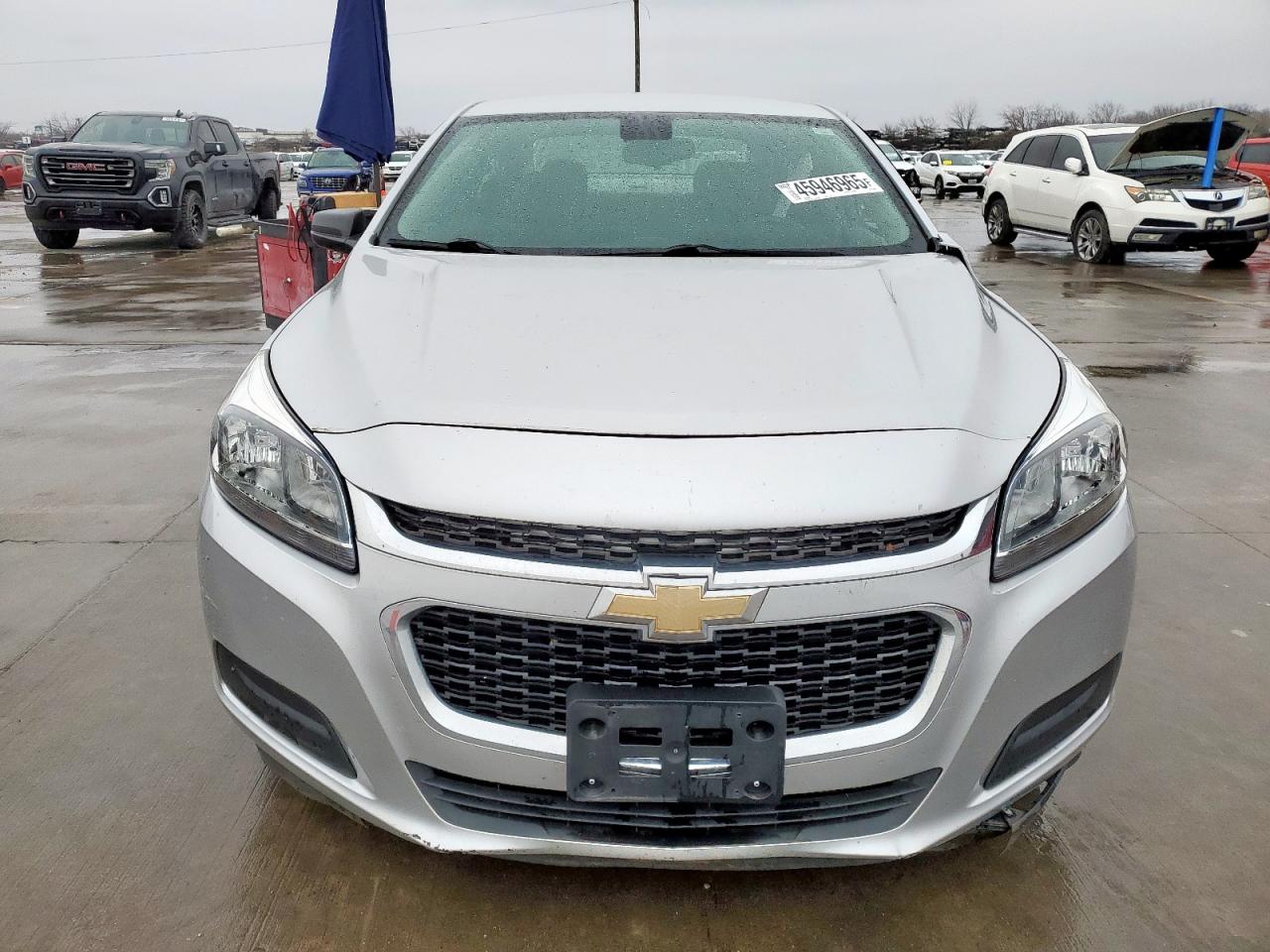 2016 Chevrolet Malibu VIN 1G11B5SA6GF120032 Copart auction photo, side / front end damage thumbnail 5