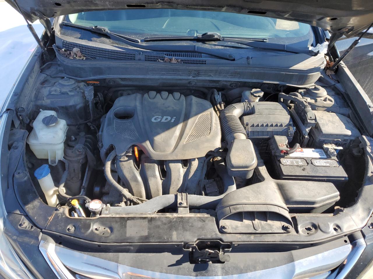 2014 Hyundai Sonata VIN 5NPEC4AC5EH874173 Copart auction photo, front end damage thumbnail 11