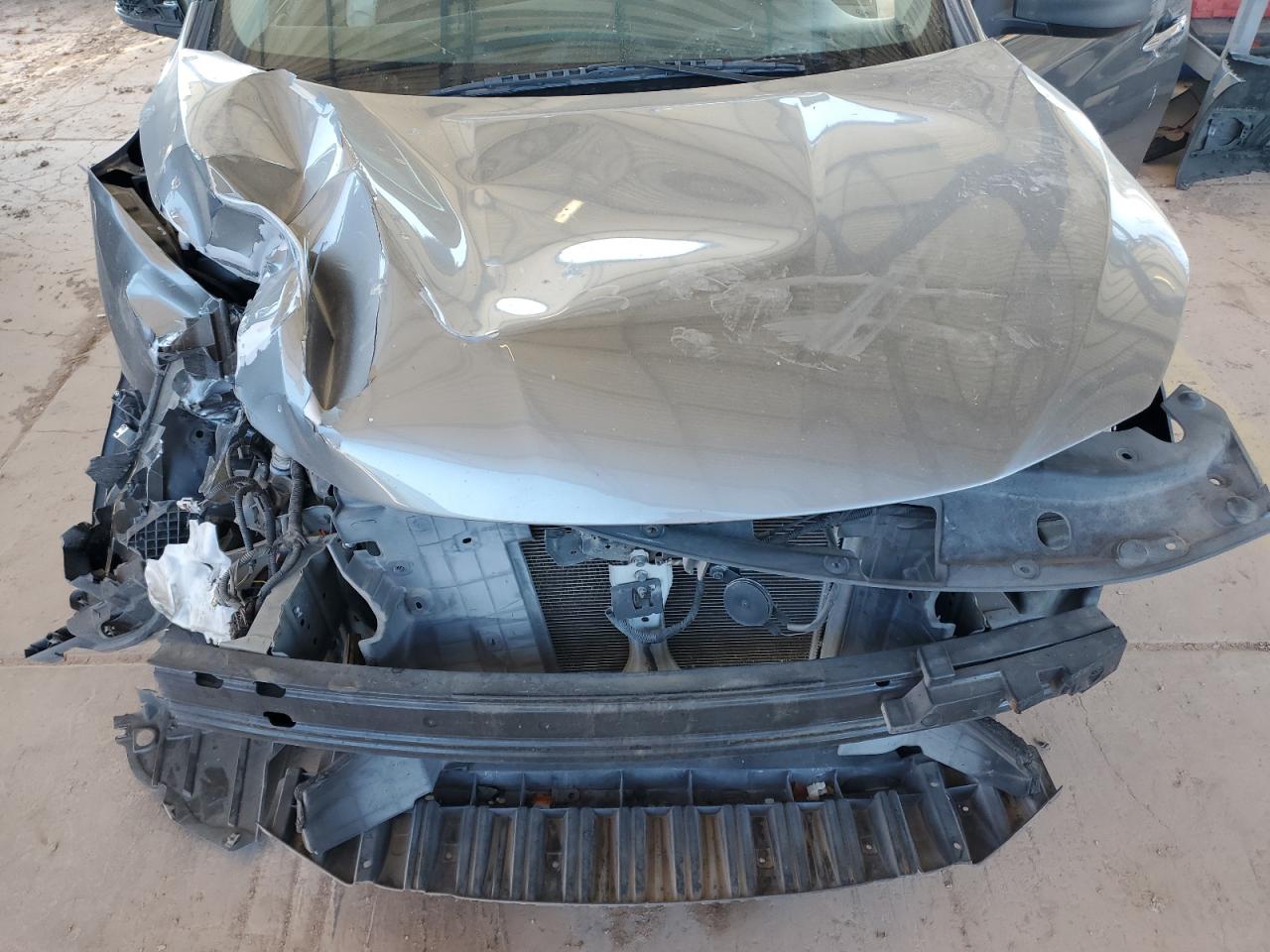 2017 Nissan Sentra VIN 3N1AB7AP0HL672953 Copart auction photo, front end / side damage thumbnail 11