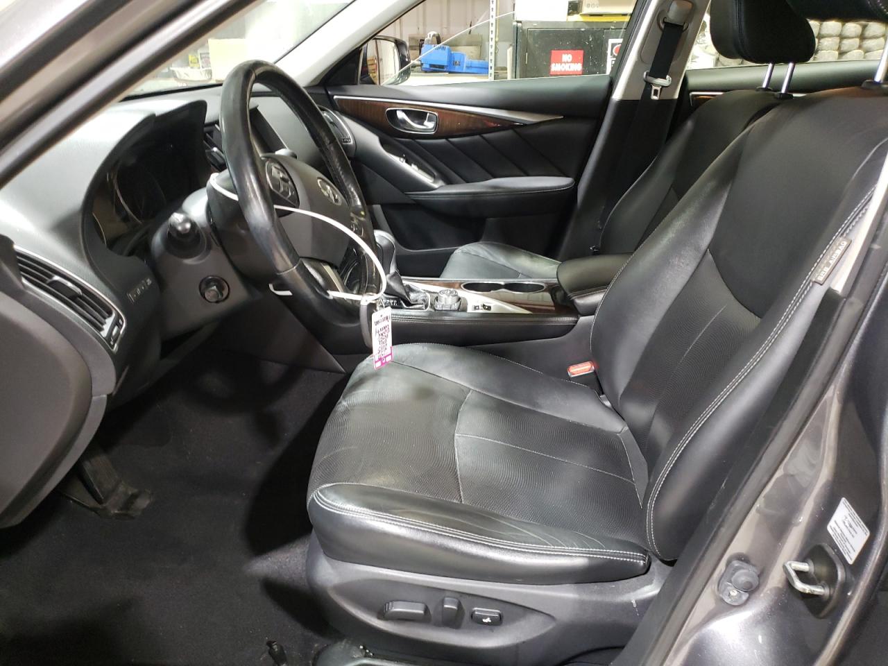 2015 Infiniti Q50 VIN JN1BV7AR0FM399321 Copart auction photo, all over damage thumbnail 7
