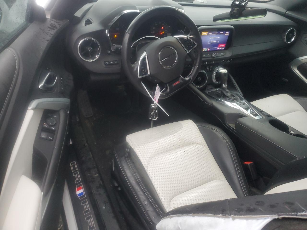 2019 Chevrolet Camaro VIN 1G1FH3D75K0156199 Copart auction photo, front end / minor dent/scratches damage thumbnail 8
