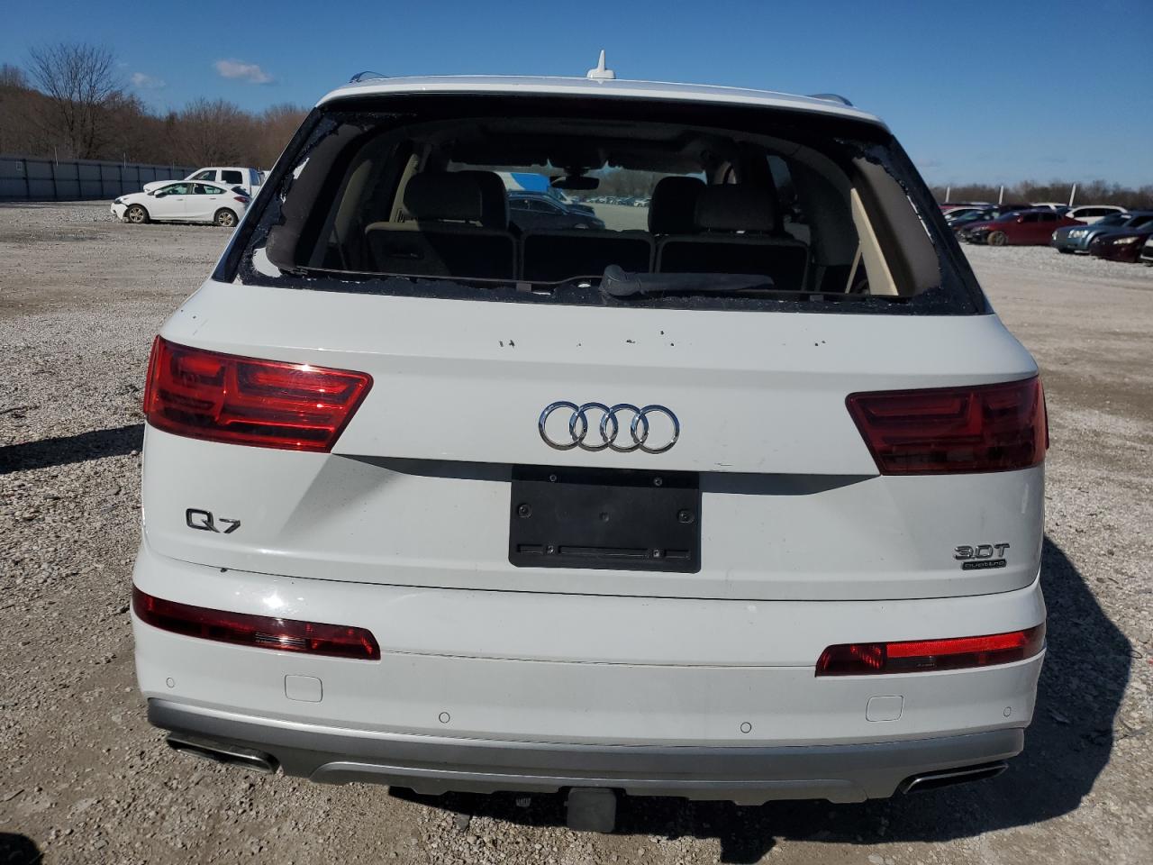 2017 Audi Q7 VIN WA1LAAF78HD026672 Copart auction photo, all over / mechanical damage thumbnail 6