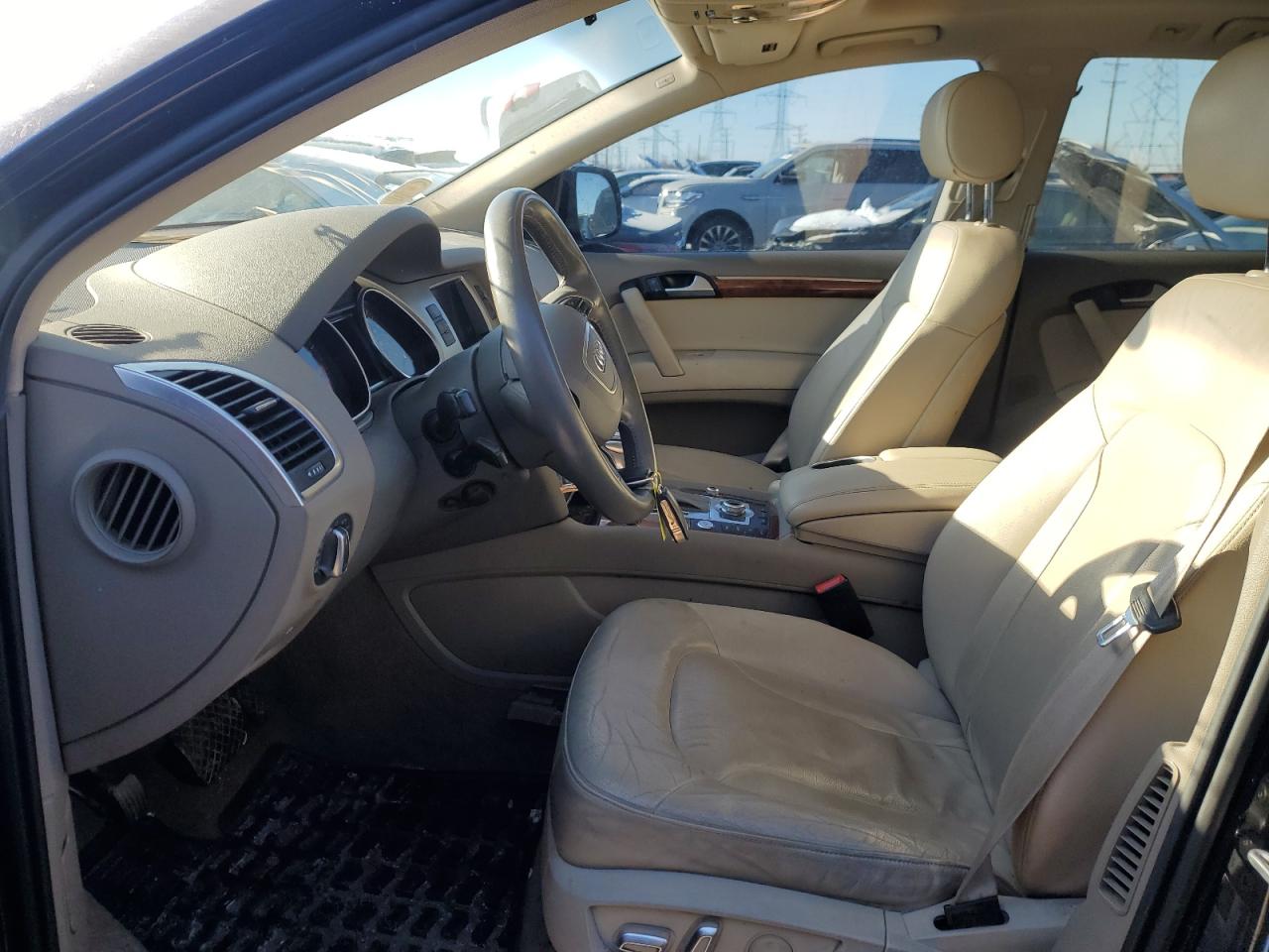 2014 Audi Q7 VIN WA1LGAFE8ED011369 Copart auction photo, water/flood damage thumbnail 7