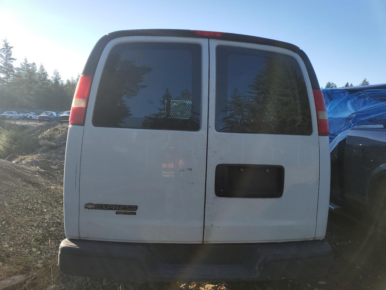 2013 Chevrolet Express VIN 1GCSGAFX6D1145199 Copart auction photo, front end damage thumbnail 6