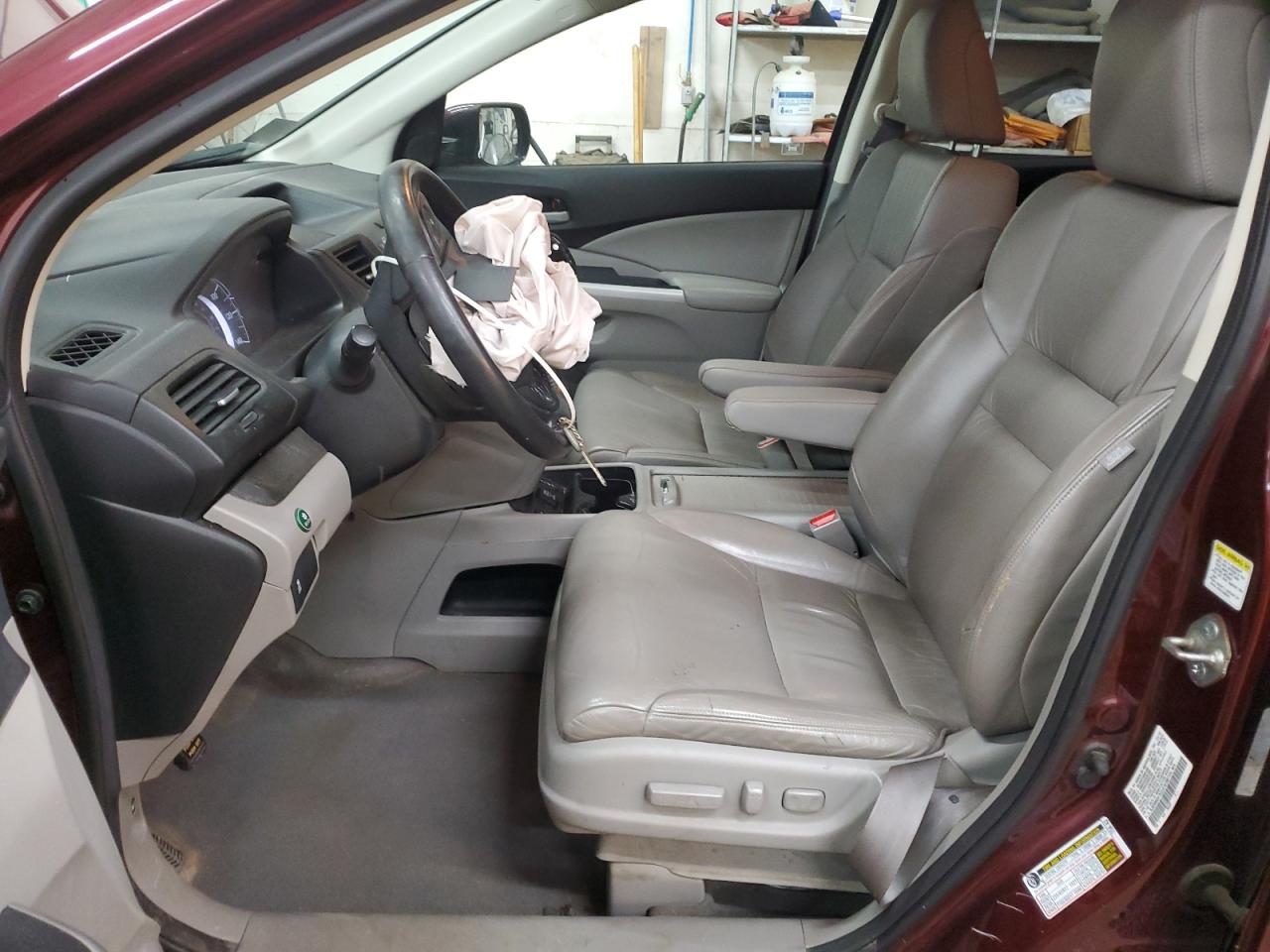 2012 Honda CR-V VIN 5J6RM4H7XCL016188 Copart auction photo, front end / hail damage thumbnail 7