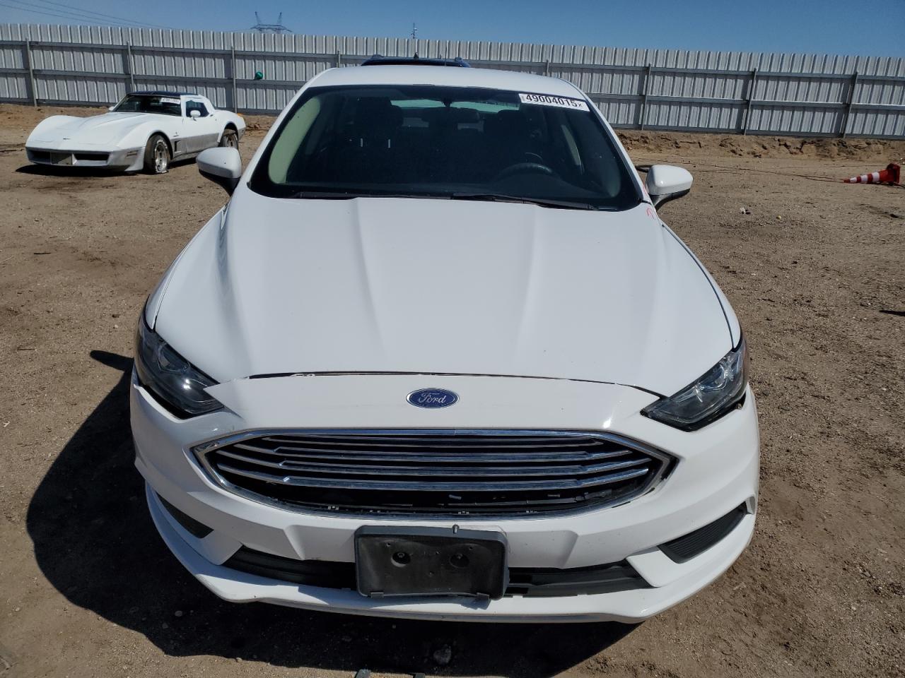 2017 Ford Fusion VIN 3FA6P0LUXHR277101 Copart auction photo, rear end / front end damage thumbnail 5