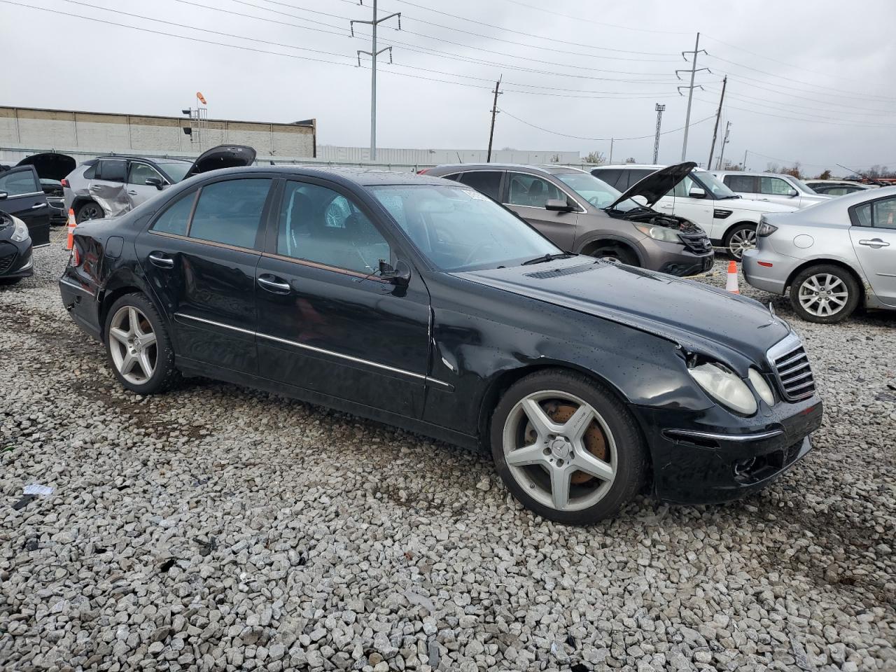 2009 Mercedes-Benz E-klasse VIN WDBUF87X69B397621 Copart auction photo, front end / rear end damage thumbnail 4