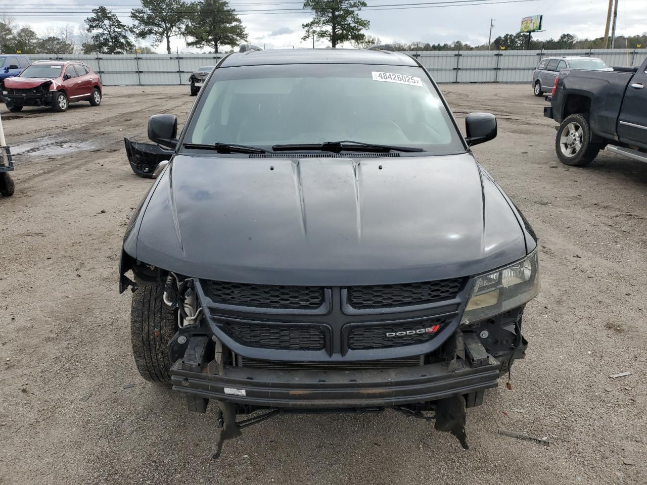2017 Dodge Journey VIN 3C4PDCGB4HT698512 Copart auction photo, front end / undercarriage damage thumbnail 5