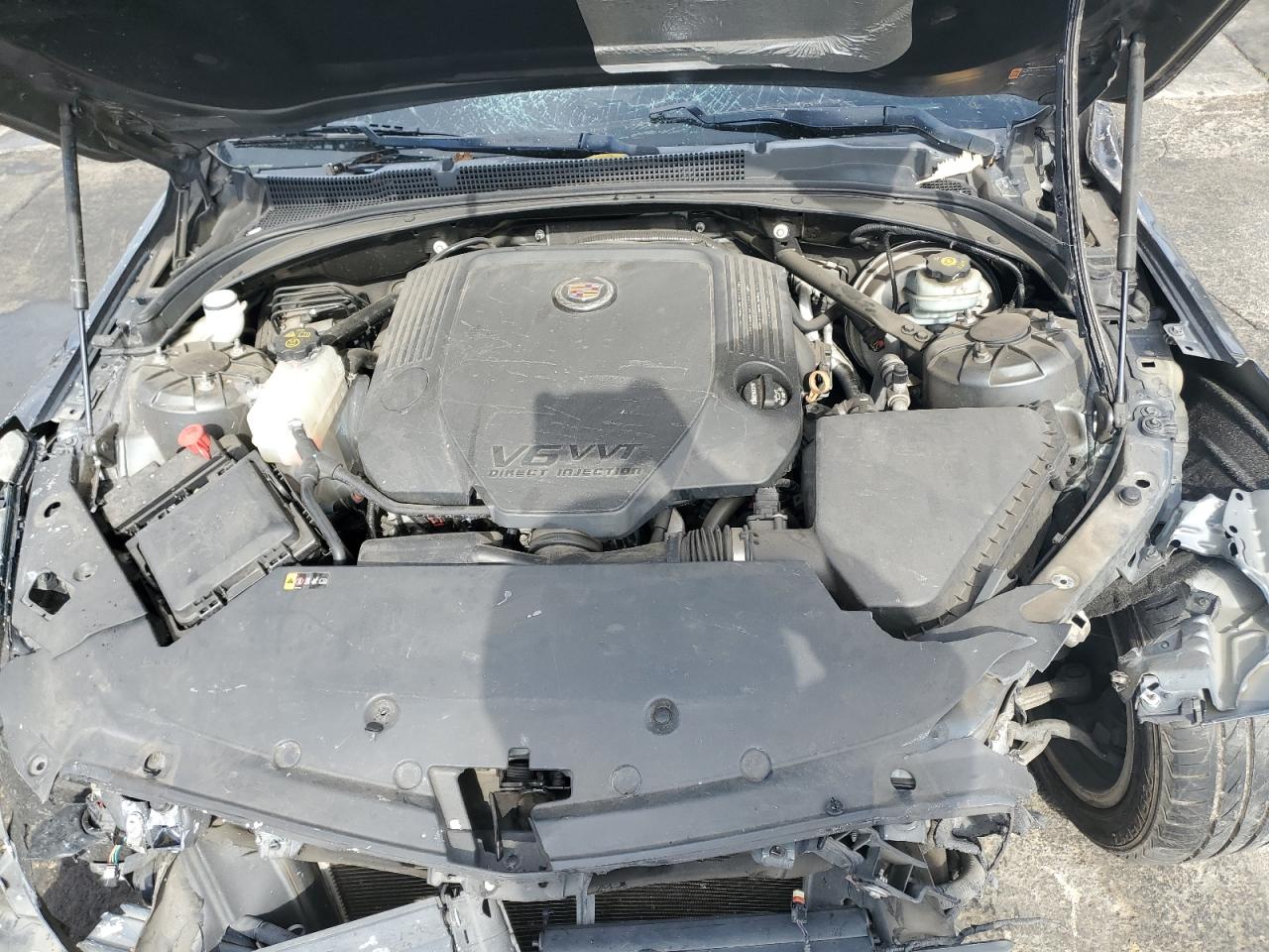 2013 Cadillac ATS VIN 1G6AB5S38D0125128 Copart auction photo, all over damage thumbnail 12