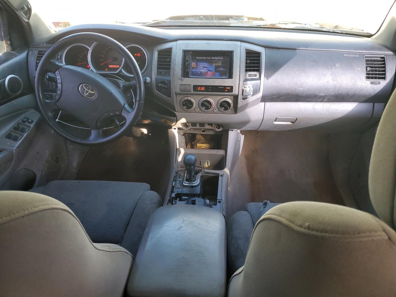 2010 Toyota Tacoma VIN 5TELU4EN3AZ681088 Copart auction photo, front end / side damage thumbnail 8
