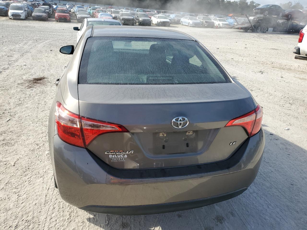 2017 Toyota Corolla VIN 5YFBURHE6HP725010 Copart auction photo, front end damage thumbnail 6