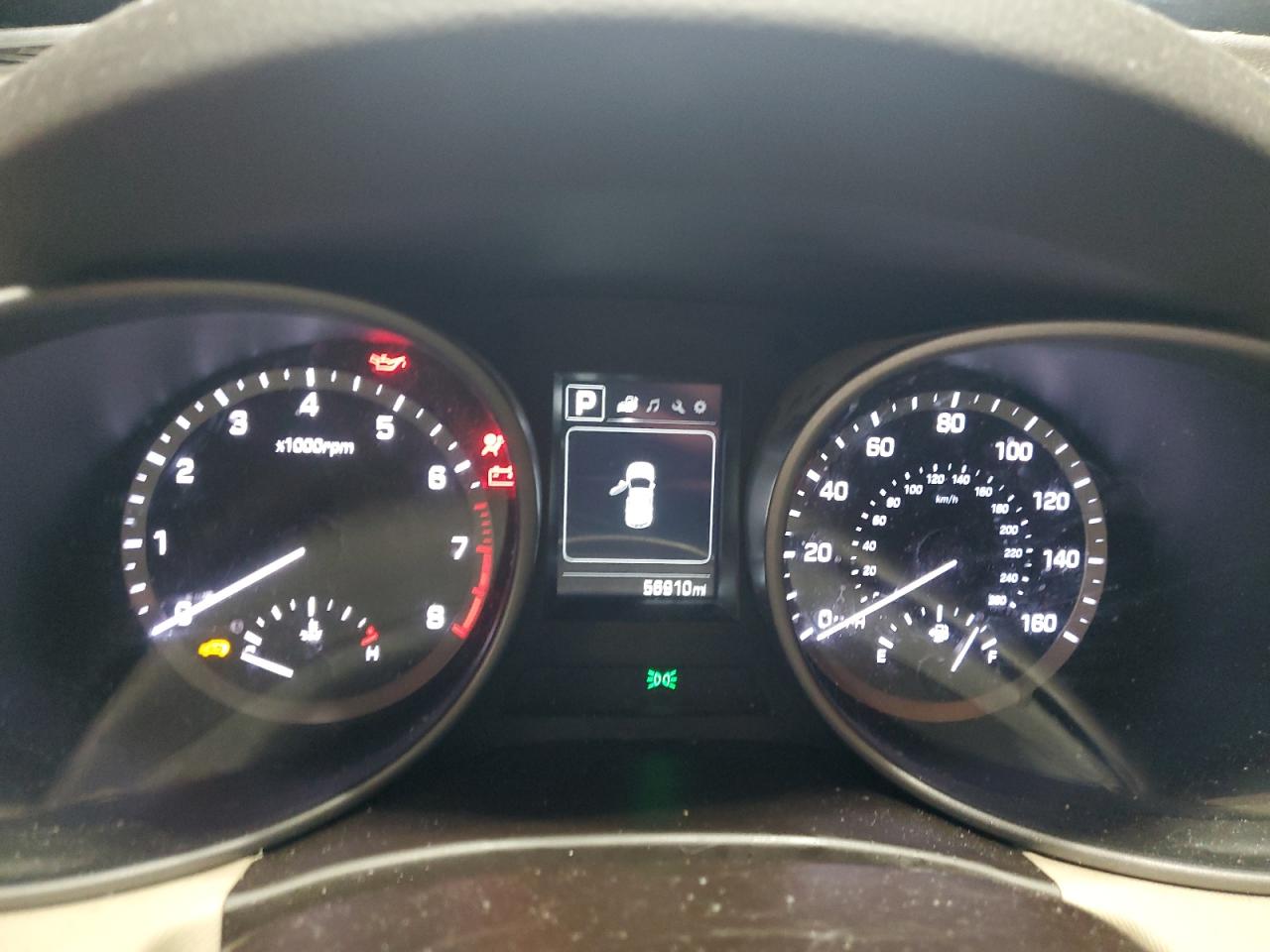 2018 Hyundai Santa Fe VIN 5NMZUDLBXJH056061 Copart auction photo, front end damage thumbnail 9