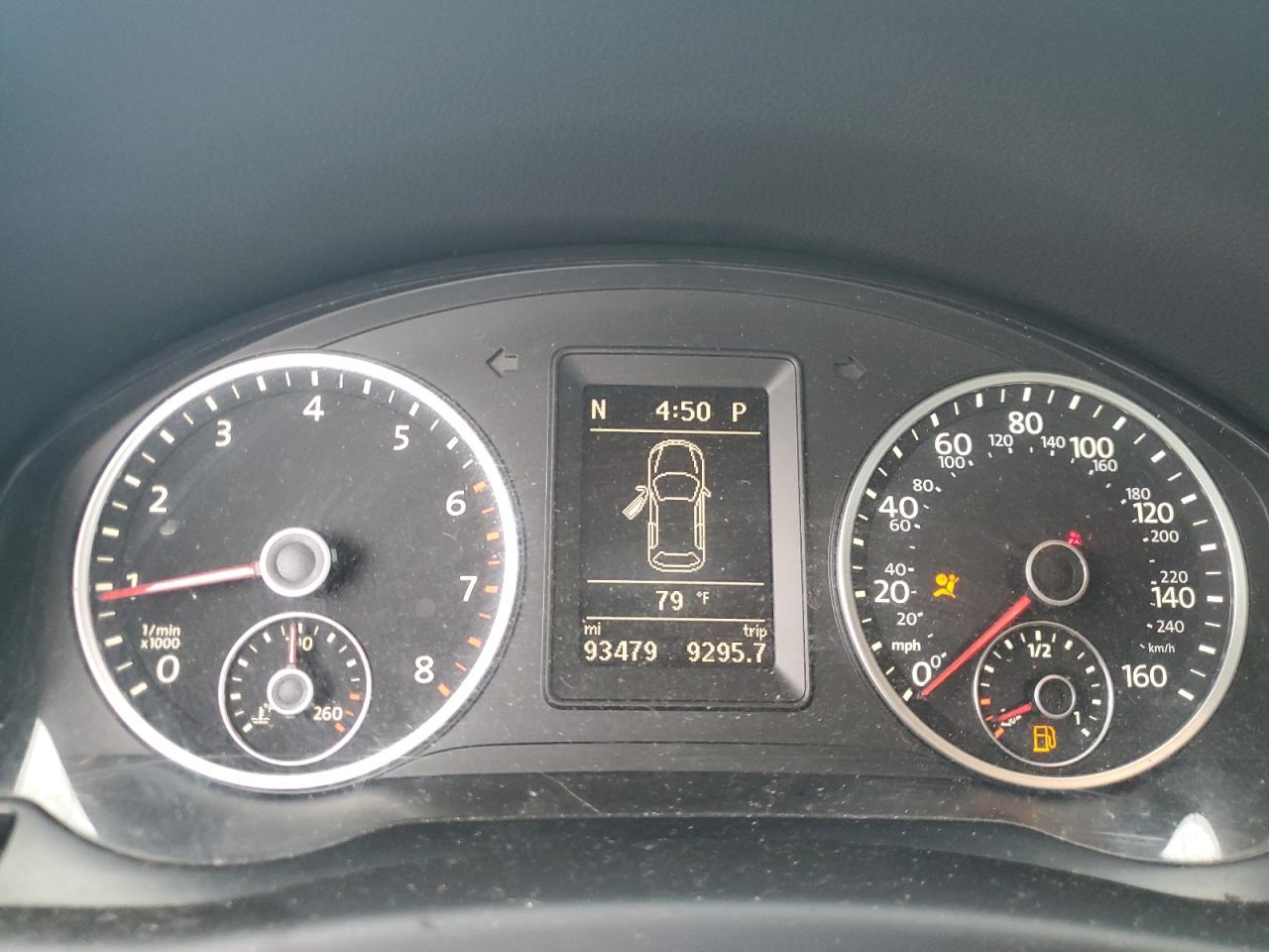 2015 Volkswagen Tiguan VIN WVGAV7AX2FW515951 Copart auction photo, water/flood / mechanical damage thumbnail 9