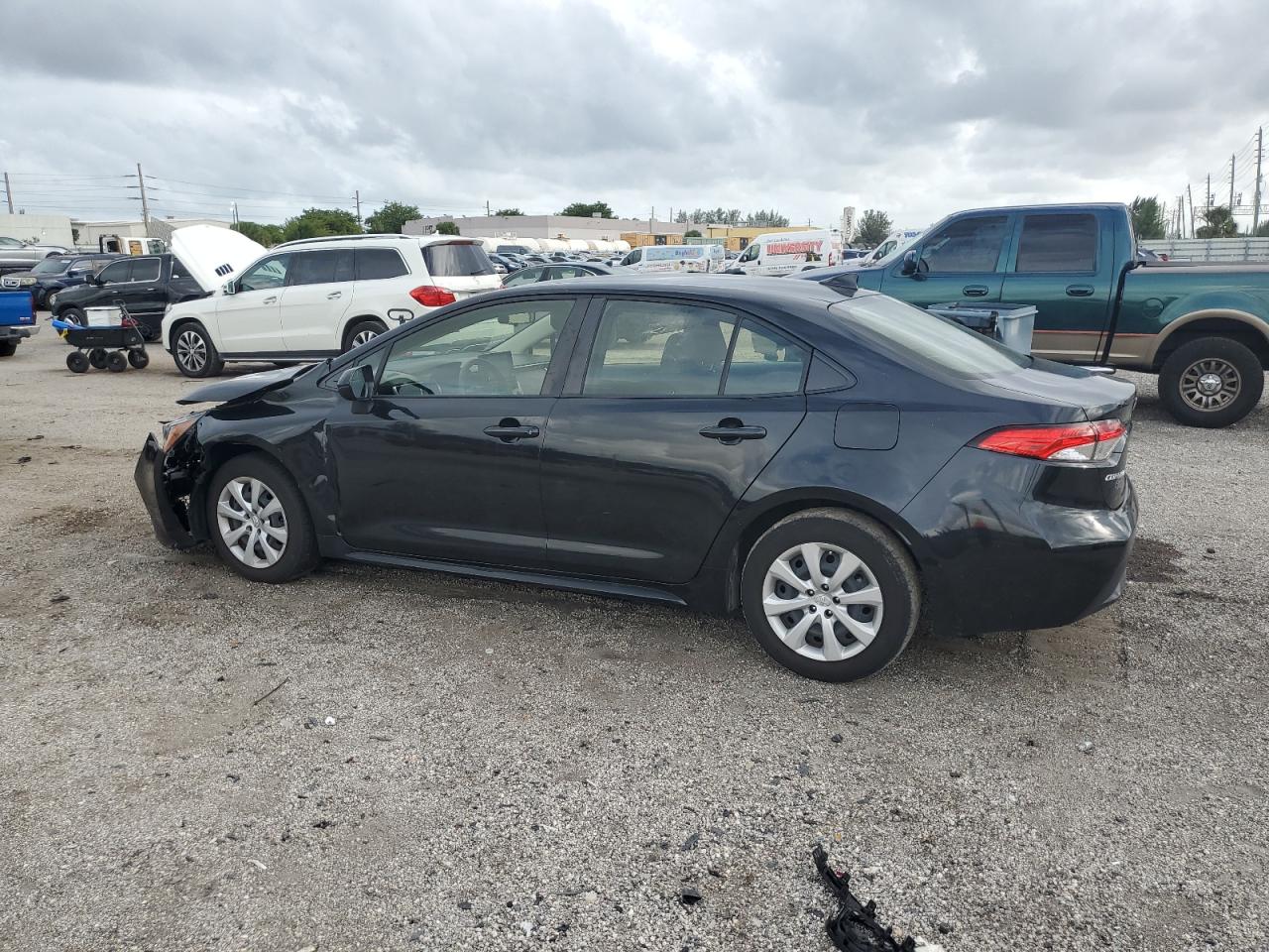 2022 Toyota Corolla VIN JTDEPMAE8NJ190358 Copart auction photo, front end damage thumbnail 2