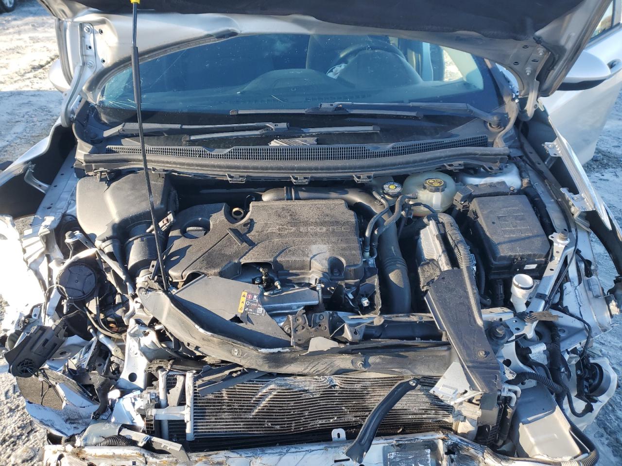 2017 Chevrolet Cruze VIN 1G1BC5SM6H7272920 Copart auction photo, all over damage thumbnail 12