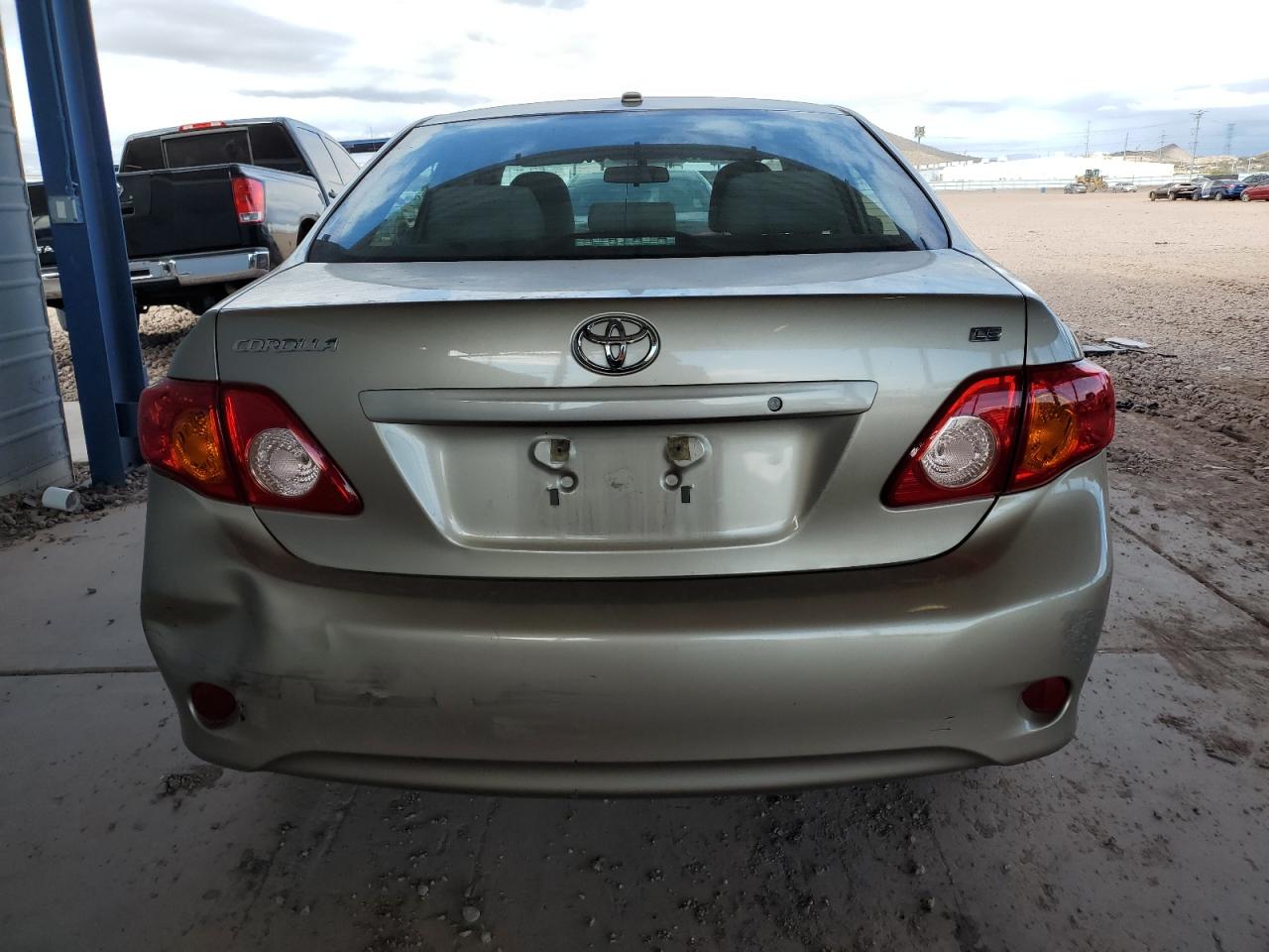 2009 Toyota Corolla VIN 1NXBU40E59Z076542 Copart auction photo, front end / side damage thumbnail 6