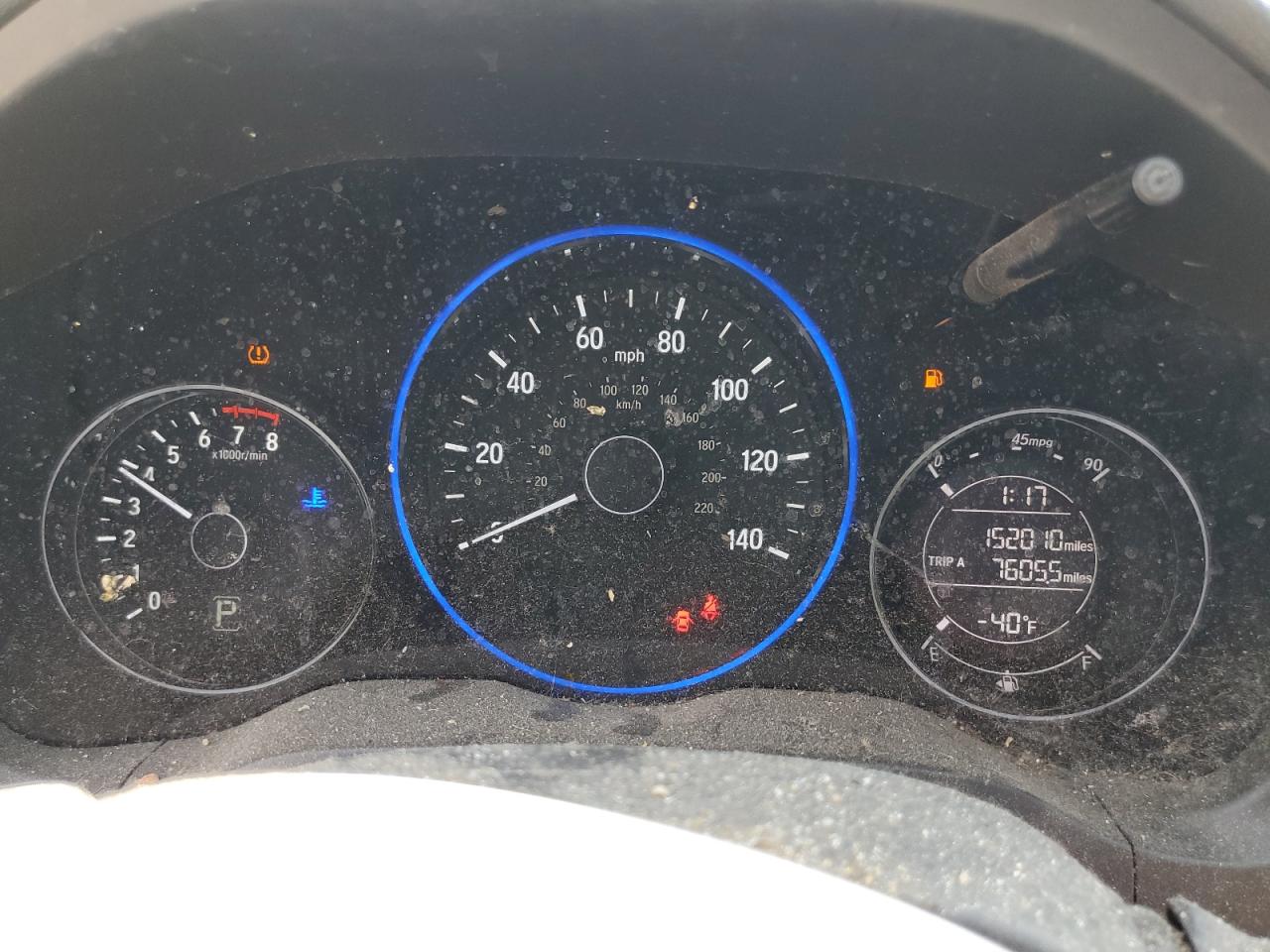 2017 Honda HR-V VIN 3CZRU5H57HM707351 Copart auction photo, all over damage thumbnail 9