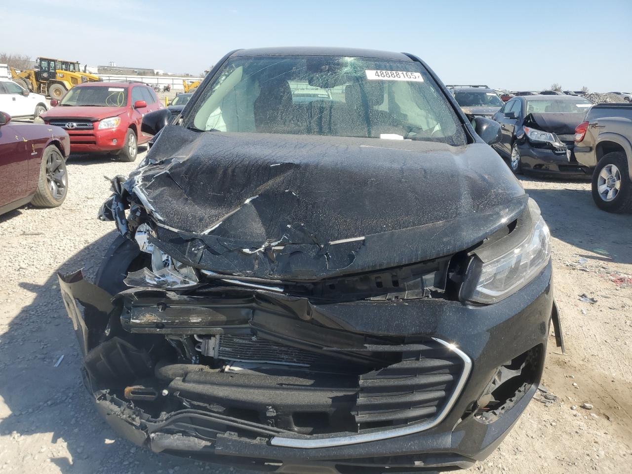 2017 Chevrolet Trax VIN 3GNCJKSB6HL208636 Copart auction photo, front end / minor dent/scratches damage thumbnail 5
