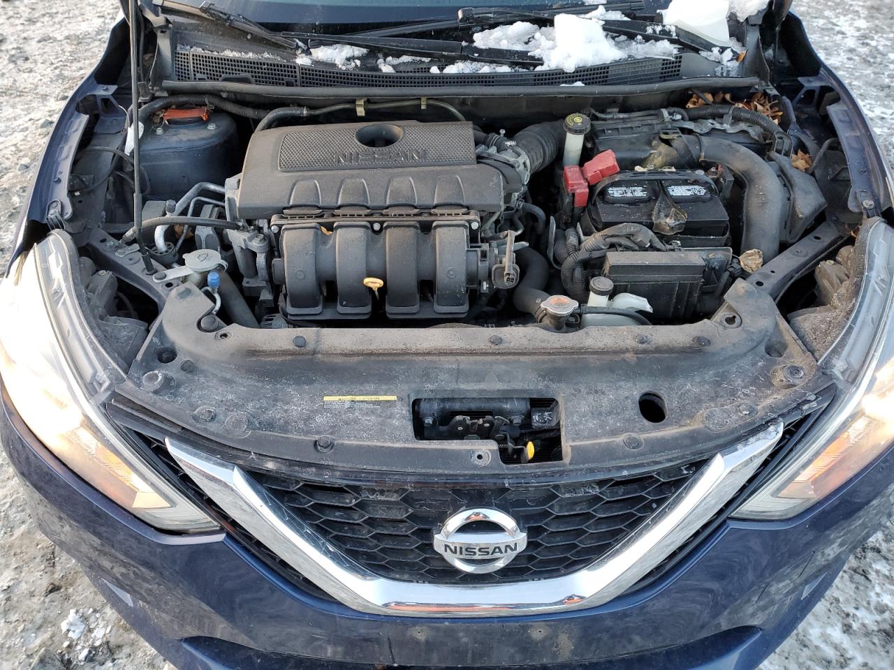 2018 Nissan Sentra VIN 3N1AB7AP6JY308898 Copart auction photo, side / front end damage thumbnail 11