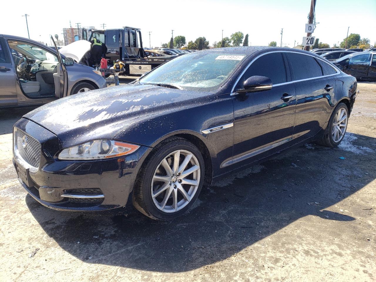 2012 Jaguar XJ VIN SAJWA2GB9CLV27033