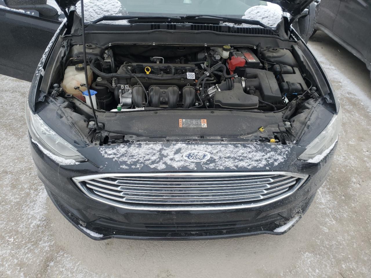 2018 Ford Fusion VIN 3FA6P0H72JR106657 Copart auction photo, rear end damage thumbnail 11