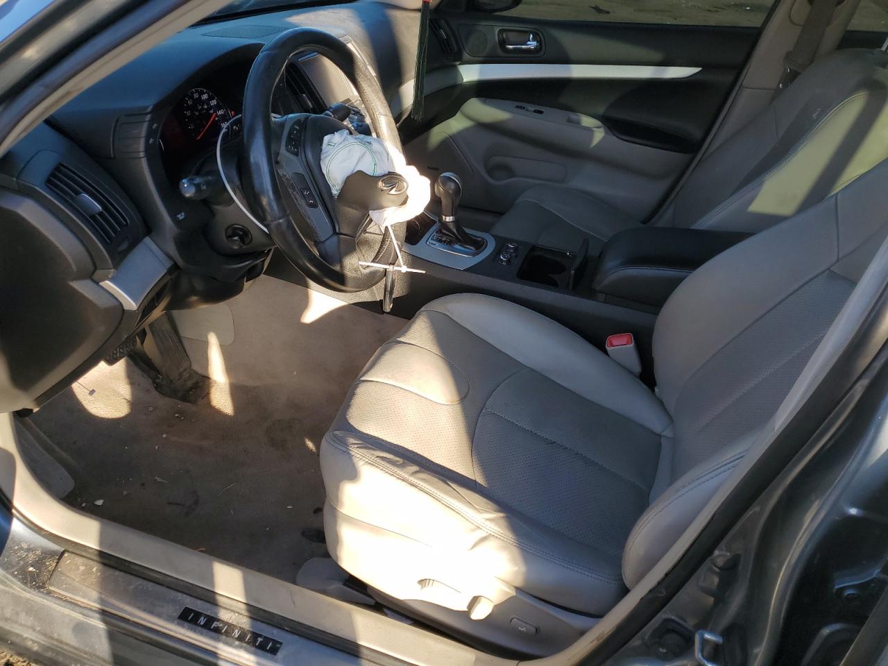 2009 Infiniti G VIN JNKCV61F49M364219 Copart auction photo, front end damage thumbnail 7