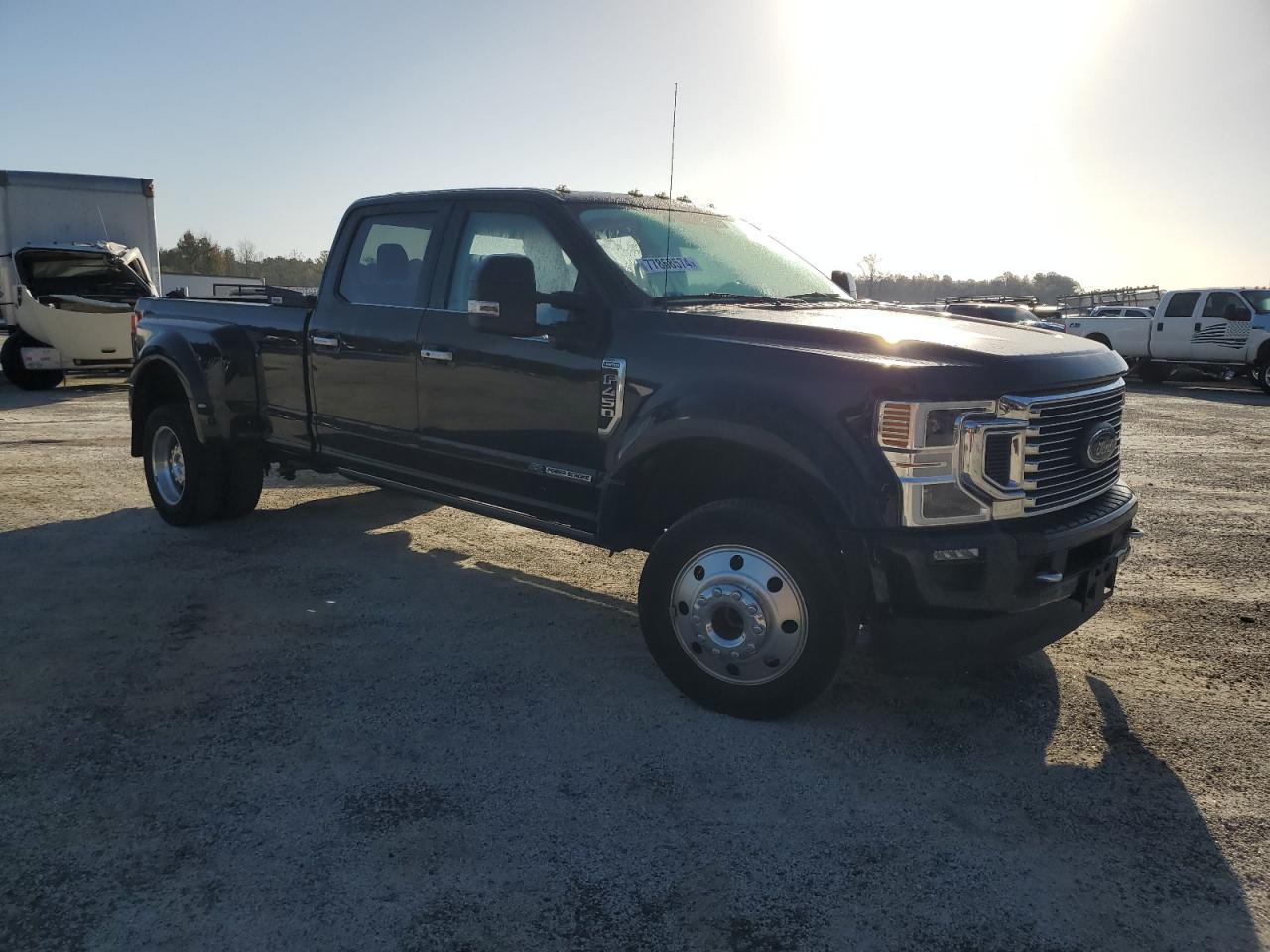 2021 Ford F450 VIN 1FT8W4DT3MEC82446 Copart auction photo, all over damage thumbnail 4