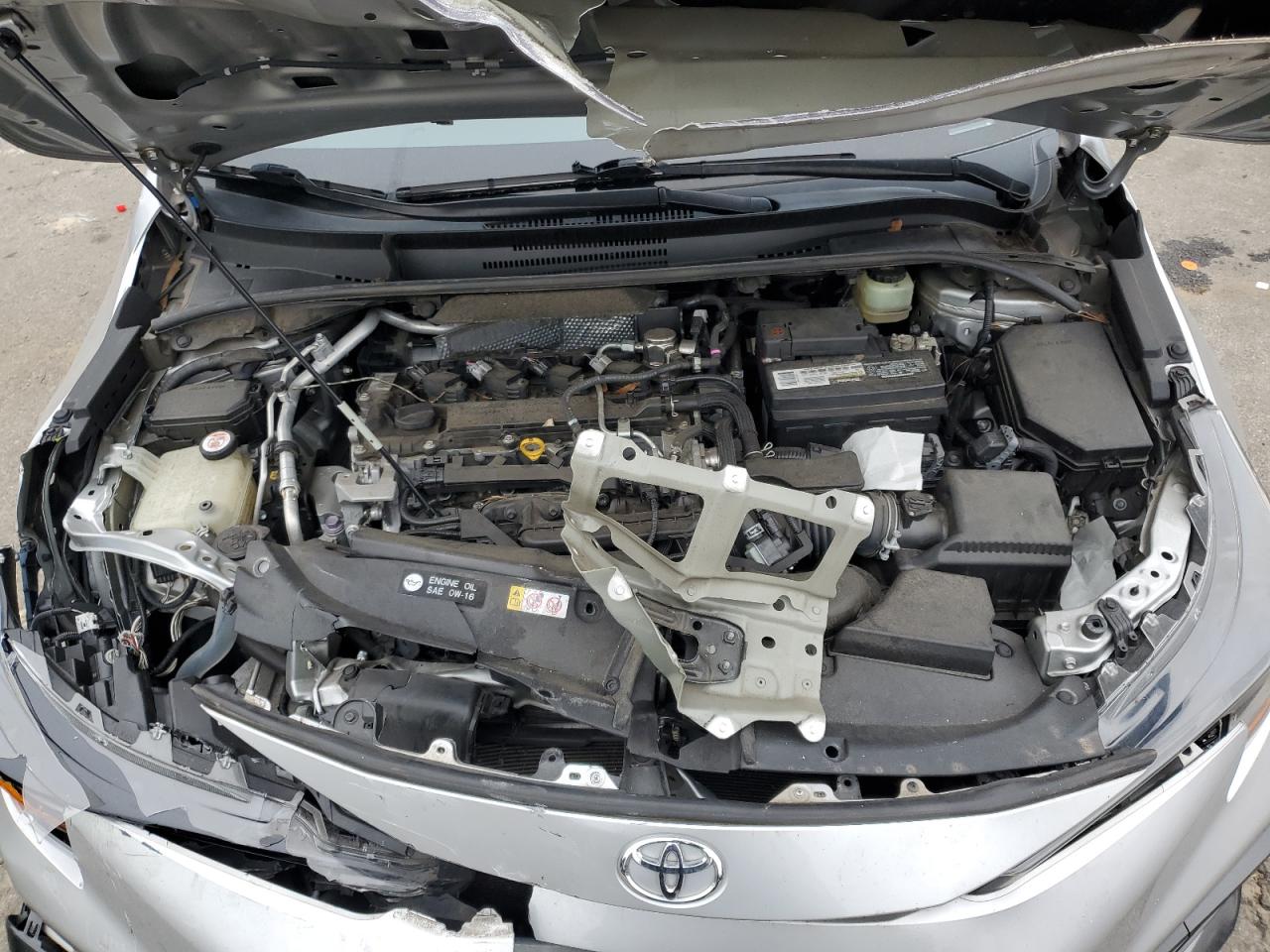 2020 Toyota Corolla VIN JTDS4RCE3LJ005944 Copart auction photo, front end / side damage thumbnail 11