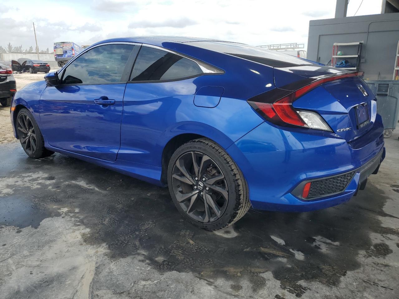 2019 Honda Civic VIN 2HGFC4B83KH308405 Copart auction photo, mechanical / minor dent/scratches damage thumbnail 2