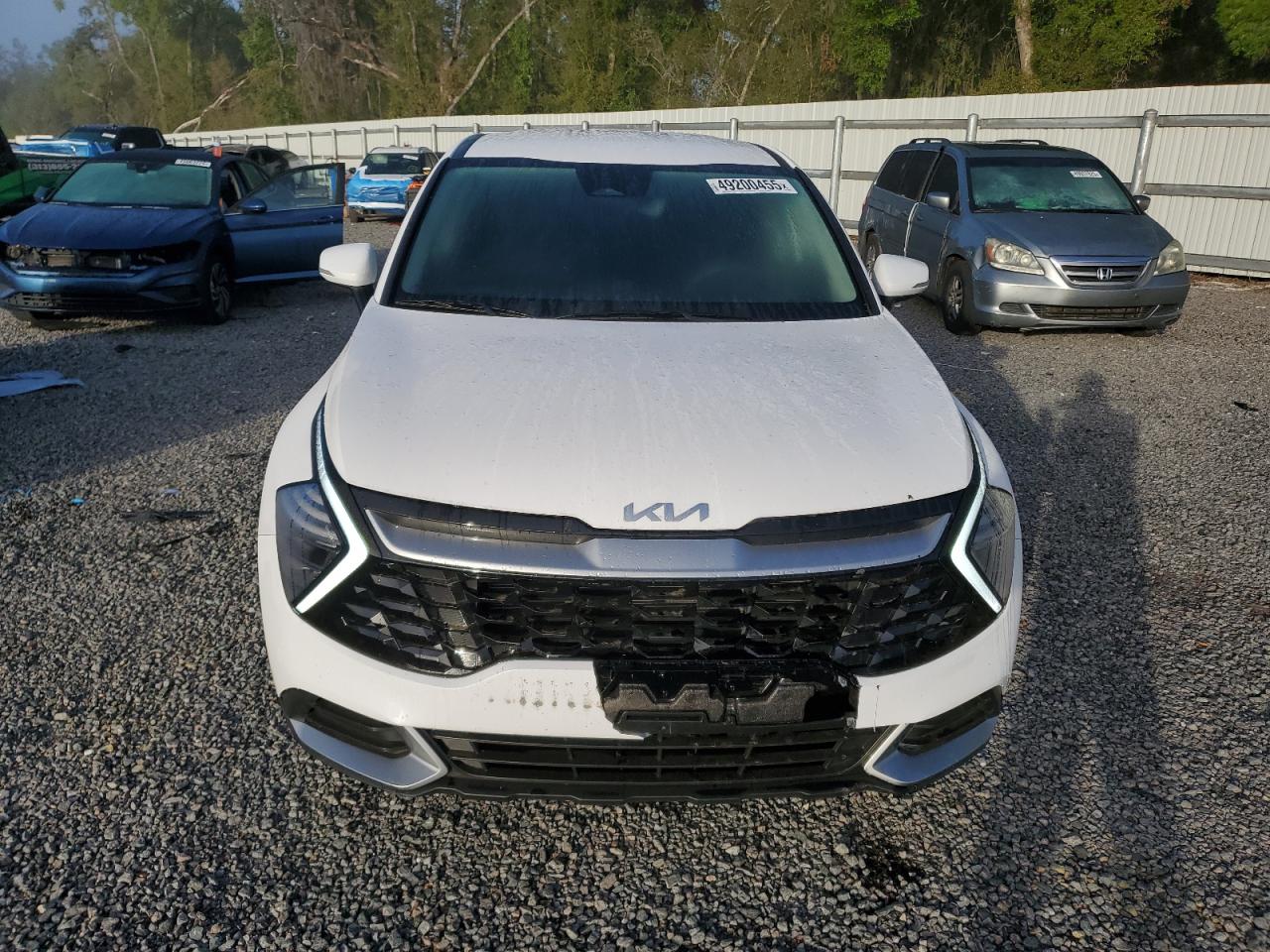 2025 KIA Sportage VIN 5XYK33DF8SG261194 Copart auction photo, side damage thumbnail 5