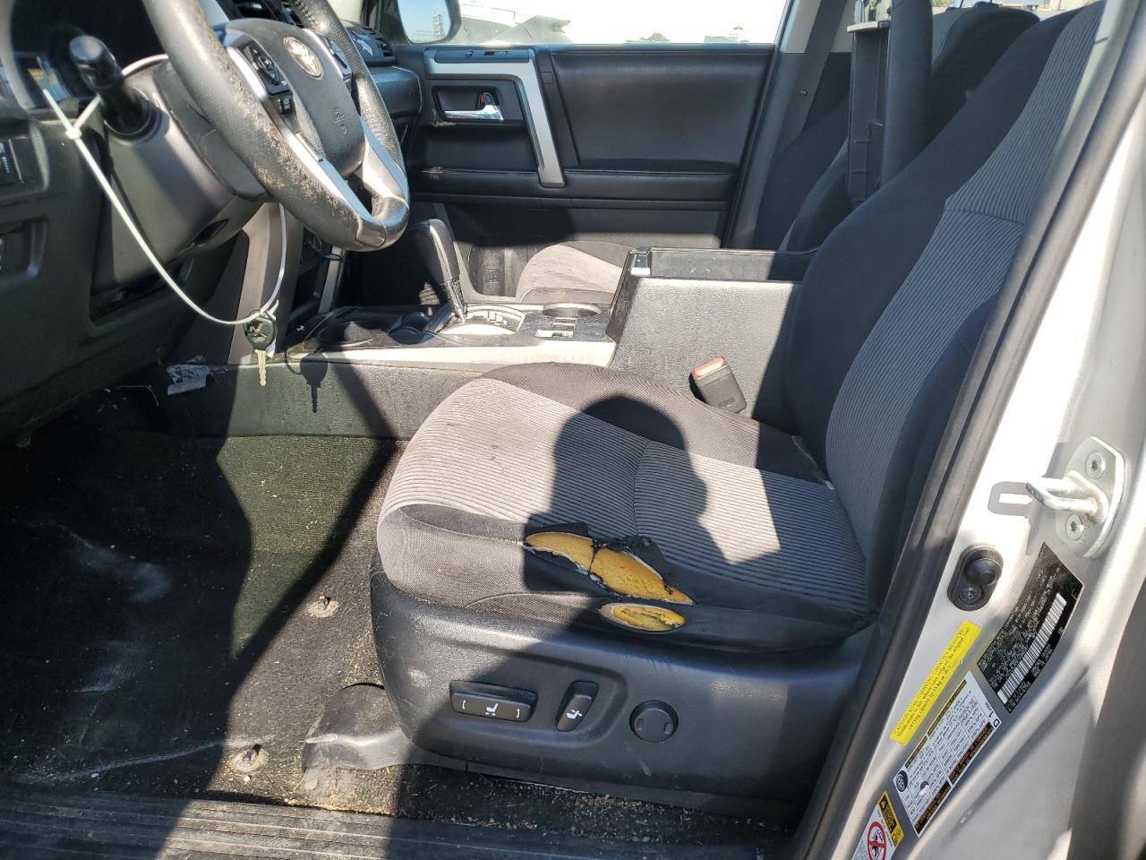 2015 Toyota 4Runner VIN JTEZU5JR9F5088382 Copart auction photo, water/flood damage thumbnail 7