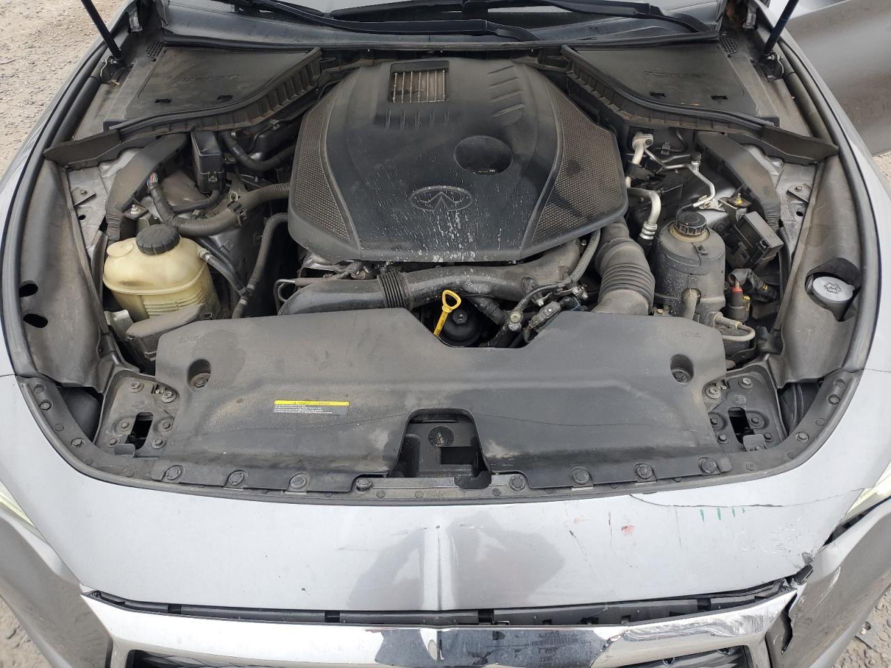 2017 Infiniti Q60 VIN JN1CV7EK0HM110720 Copart auction photo, front end / rear end damage thumbnail 11