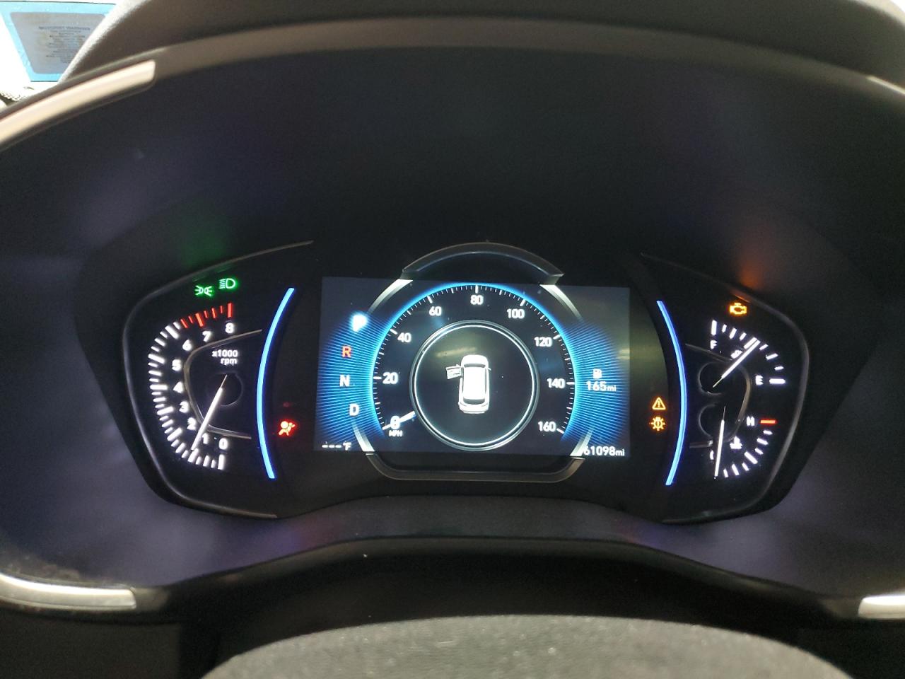 2020 Hyundai Santa Fe VIN 5NMS5CAD7LH274930 Copart auction photo, front end damage thumbnail 9